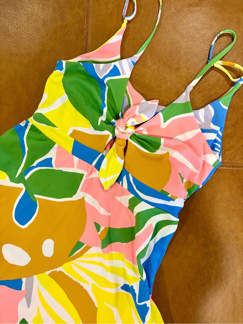 Maaji Girls Size 16 Colorful Abstract Print Swim Cover Up Dress - Picture 5 of 8